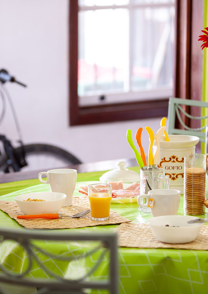 Desayuno incluído