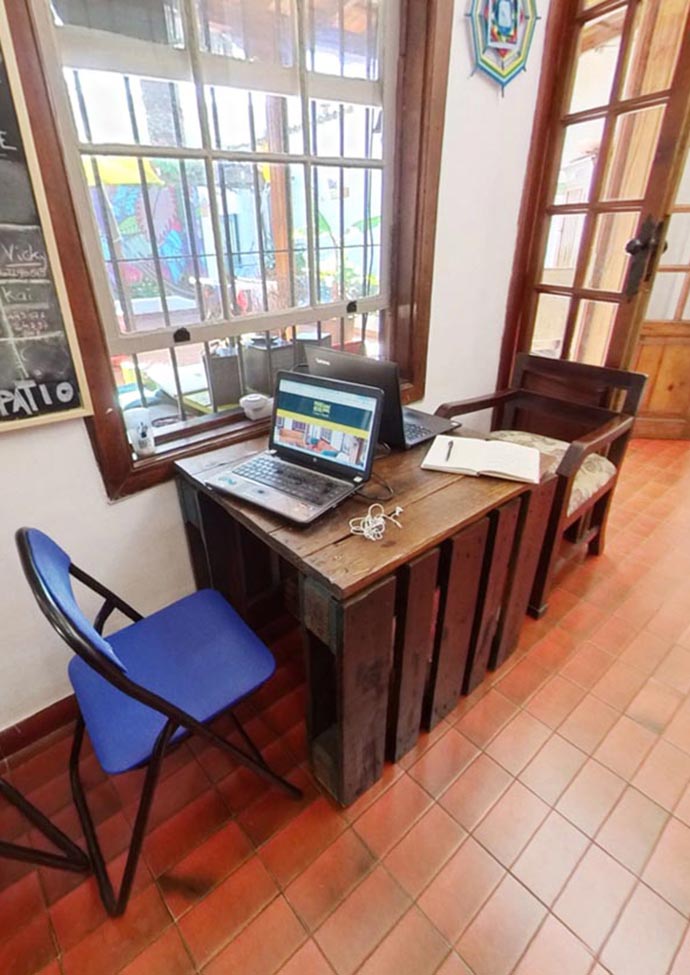 Espacio coworking abierto